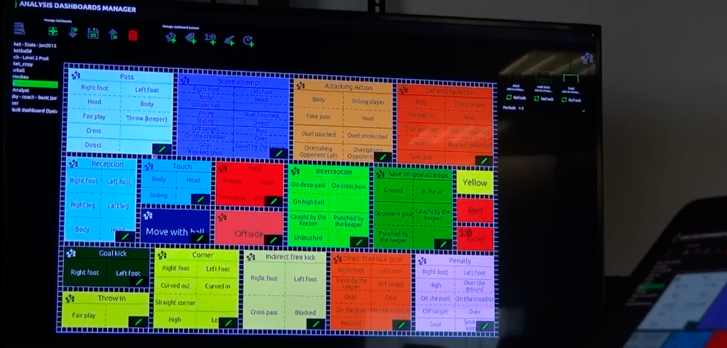 Panel de control de Longomatch / GERARD MATEO