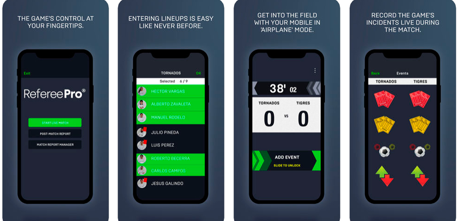 Capturas de pantalla de Referee Pro
