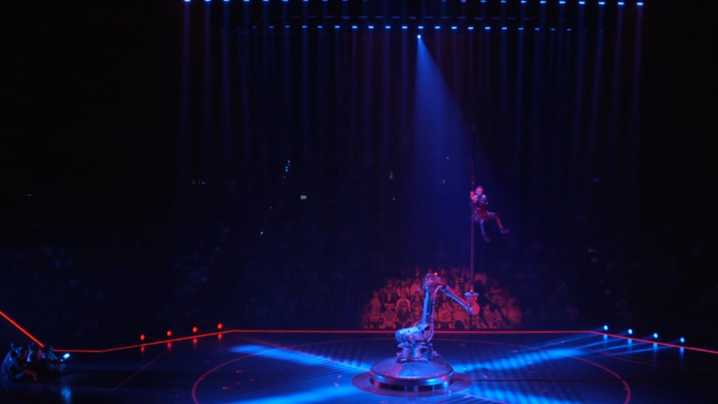 Una escena del espectáculo 'Messi10 by Cirque du Soleil / 'MESSICIRQUE'