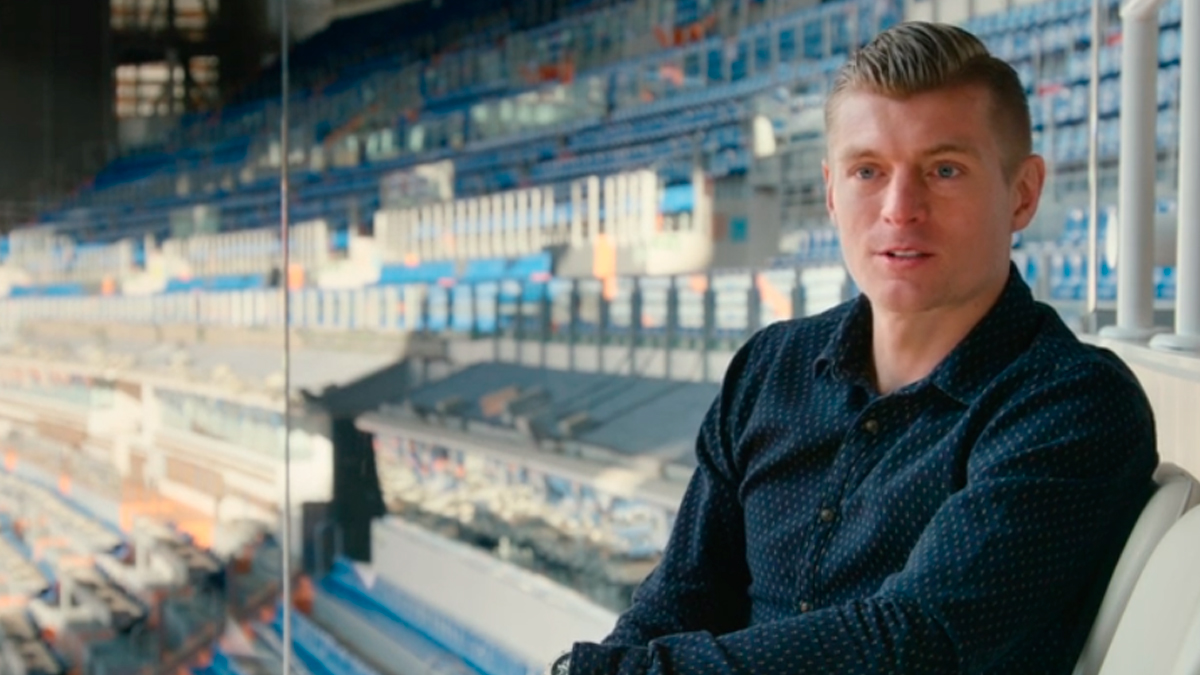 Toni Kroos en el Bernabéu / 'KROOS'