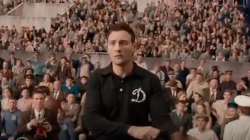 Aleksandr Fokin en el papel de Lev Yashin en 'El portero de mis sueños' / 'LEV YASHIN, EL PORTERO DE MIS SUEÑOS'