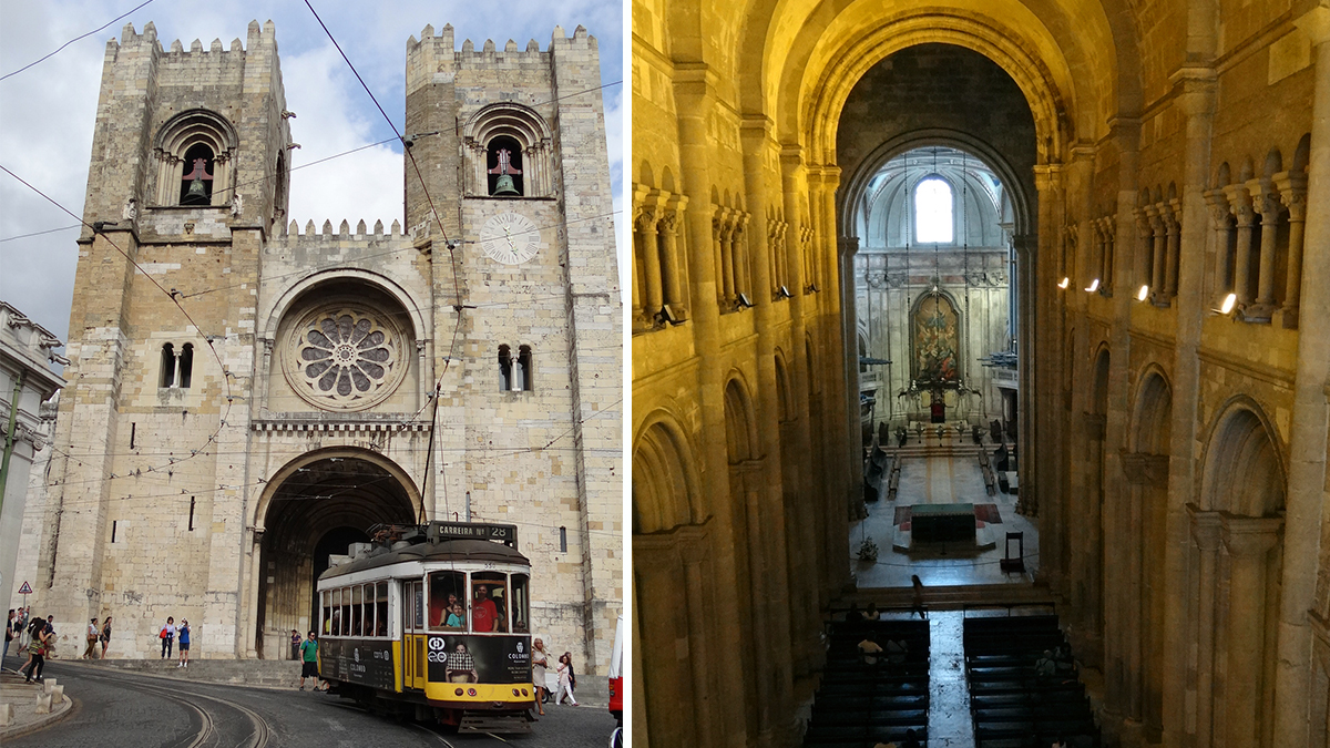 Catedral de Lisboa, conocida como Sé / PdF