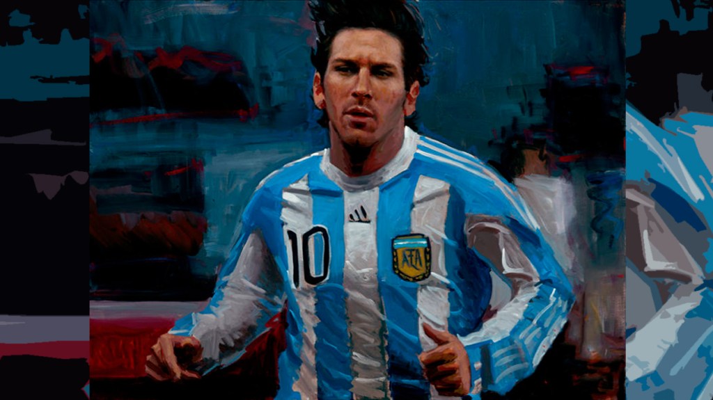 ‘Lionel Messi’, de Fabián Pérez