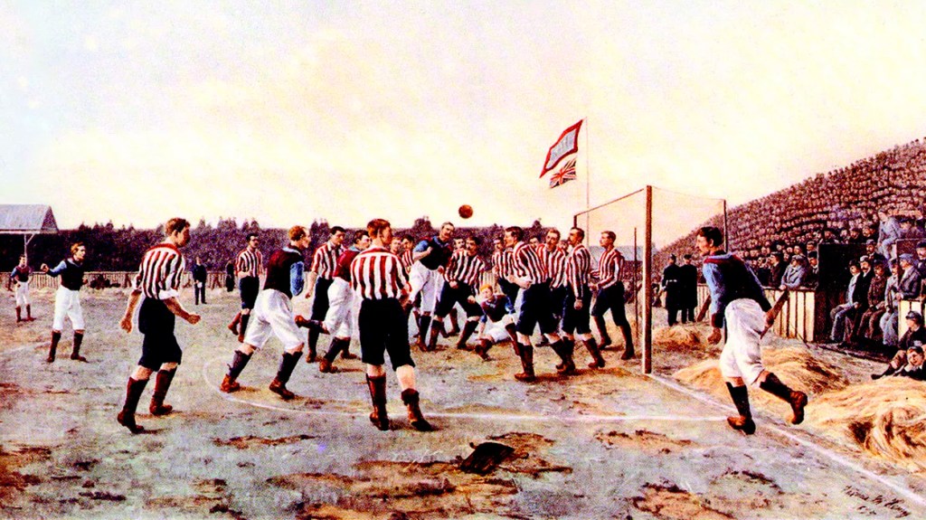 ‘Sunderland vs. Aston Villa’, de Thomas Hemy