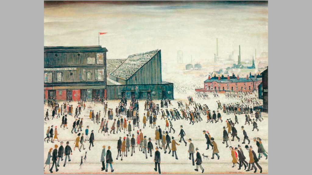 'Going to the Match', de L. S. Lowry