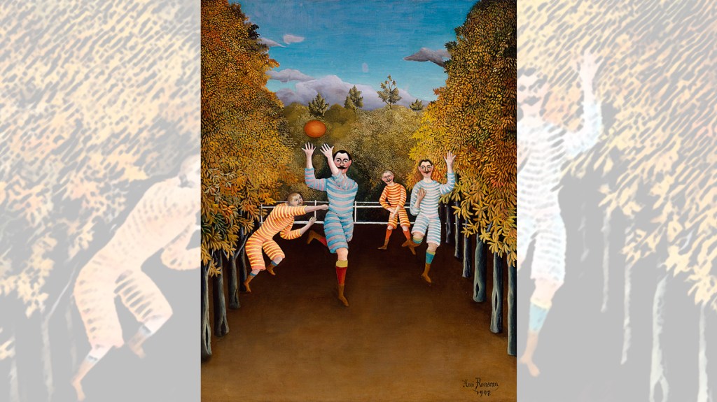 ‘Les Joueurs de football’, de Henri Rousseau