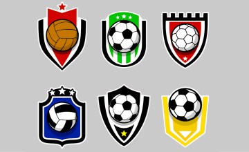 Escudos de equipos de fútbol / MACROVECTOR - PdF