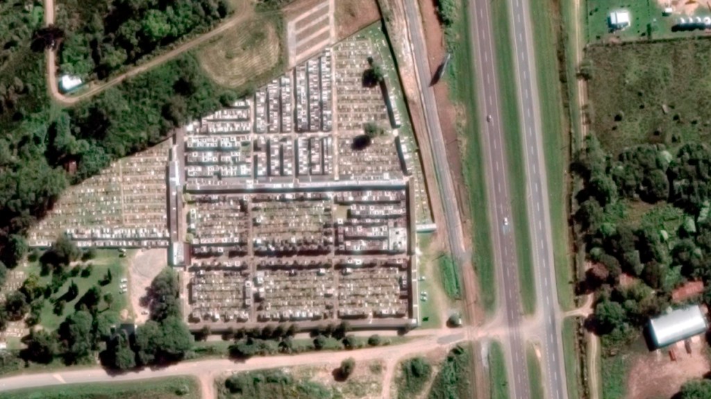 Cementerio de Chascomús, donde está enterrada la bruja Dora / GOOGLE MAPS