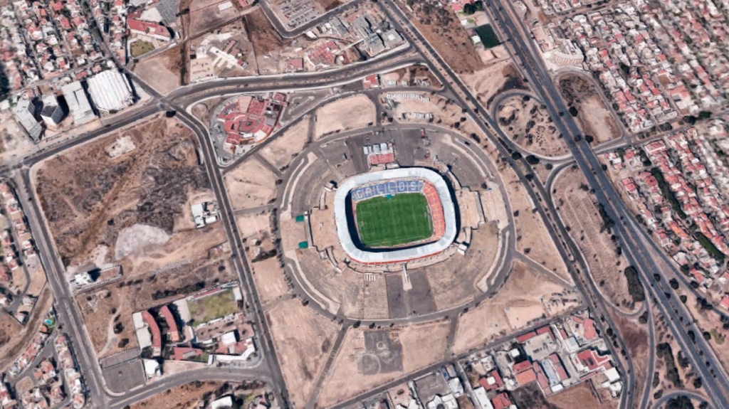 Estadio La Corregidora / GOOGLE MAPS