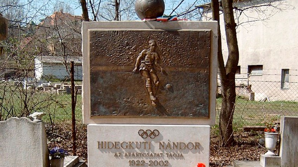 Lápida de Nándor Hidegkuti, Budapest / VARGA JÓZSEF - WIKIMEDIA