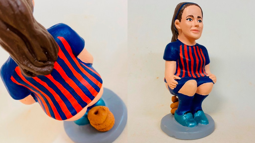 Caganer de Alexia Putellas / CAGANER.COM