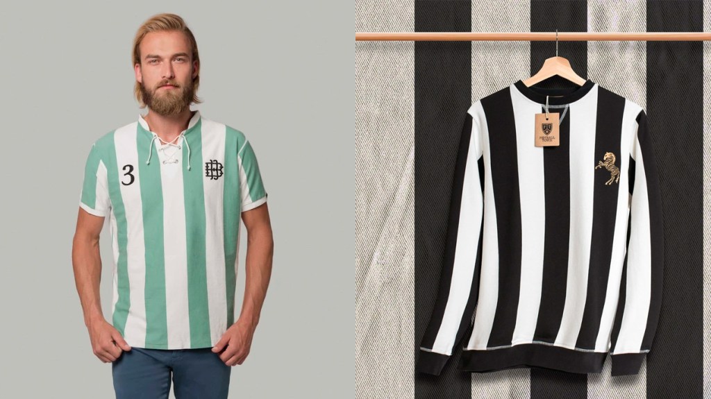 Camisetas inspiradas en el fútbol / COOLIGAN (i) - FOOTBALL TOWN (d)