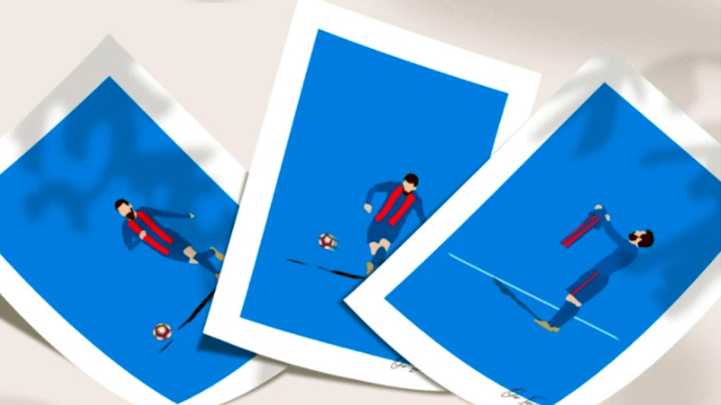 Lámina de Messi / OUR ICONS