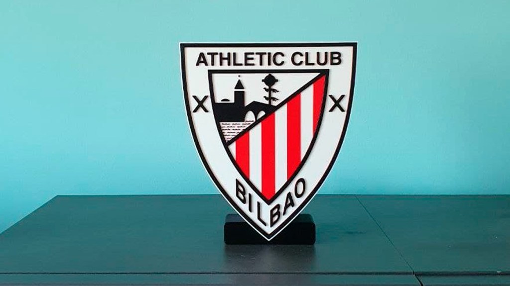 Lámpara 3D del Athletic Club / 3D SOUVENIRS