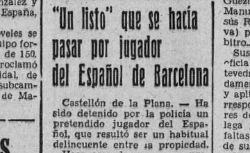 Villacañas Agüero, el futbolista impostor / DIARIO DE BURGOS, 18 DE SEPTIEMBRE DE 1964