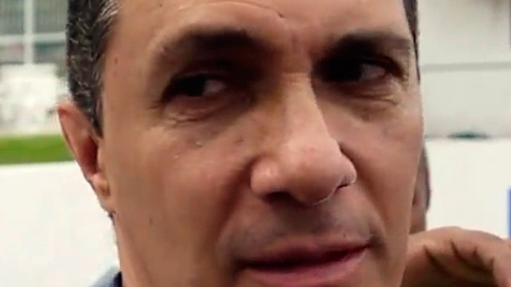 El exfutbolista Adolfo Ríos / GALLOS BLANCOS TV