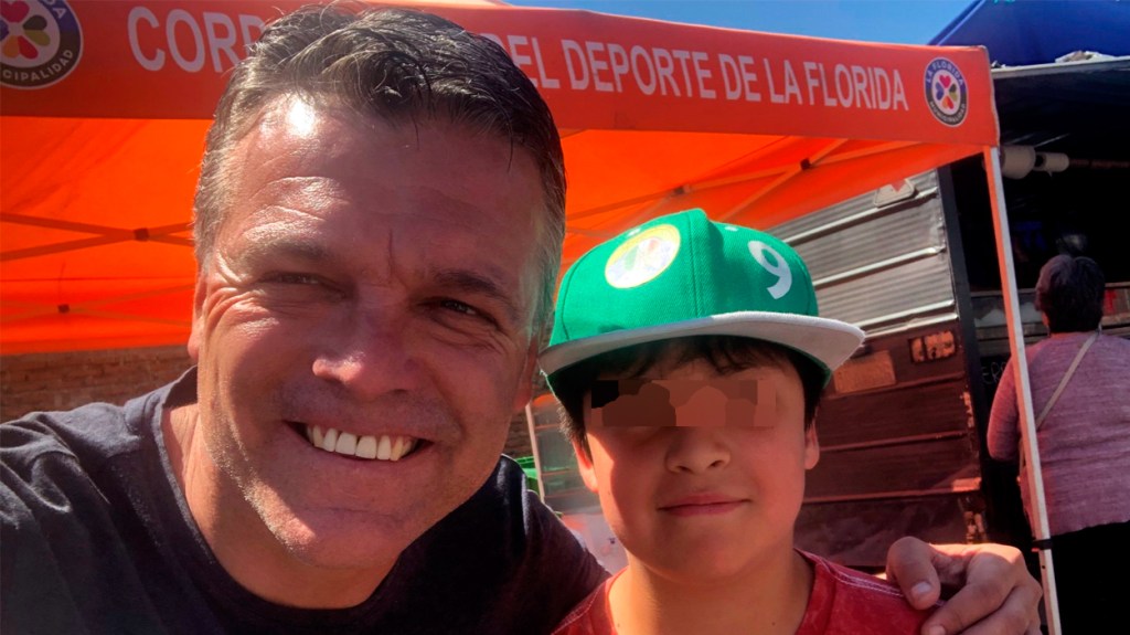 El exfutbolista y político chileno Marcelo Zunino / TWITTER @ZUNINOAUDAX