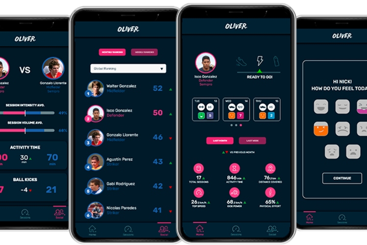 La app que recoge y muestra los datos de los futbolistas / OLIVER
