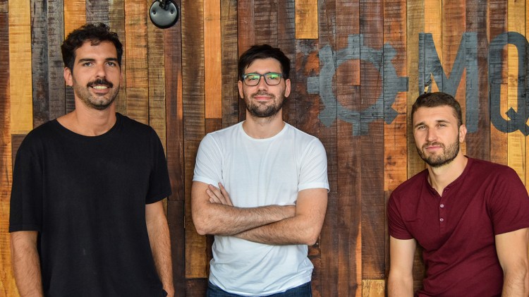 Los fundadores de Oliver, de izquierda a derecha: José González, Ezequiel Torti y Agustín Rozadas / OLIVER