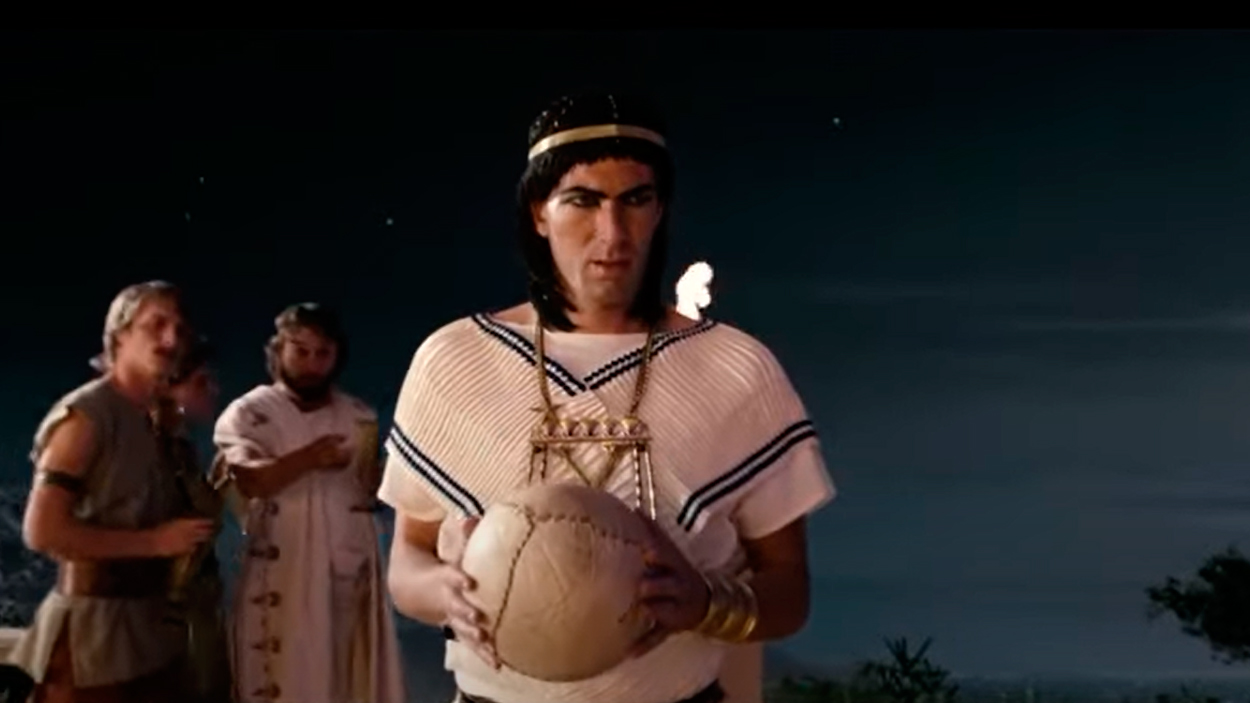 Zinedine Zidane en 'Astérix en los Juegos Olímpicos'
