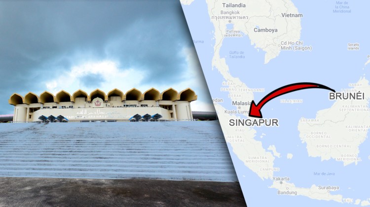 Estadio del DPMM, el equipo de Brunéi que juega en Singapur / FOTOMONTAJE DE PdF