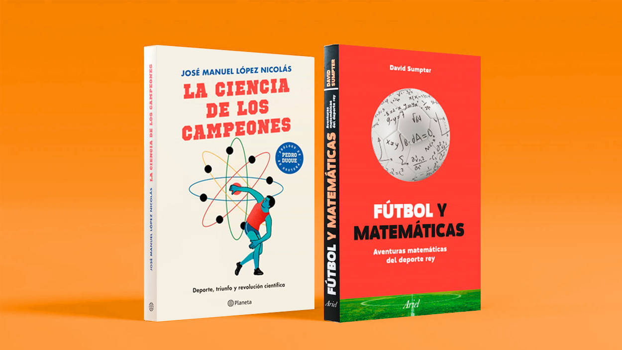 Los libros 'Fútbol y matemáticas' y 'La ciencia de los campeones' / PdF