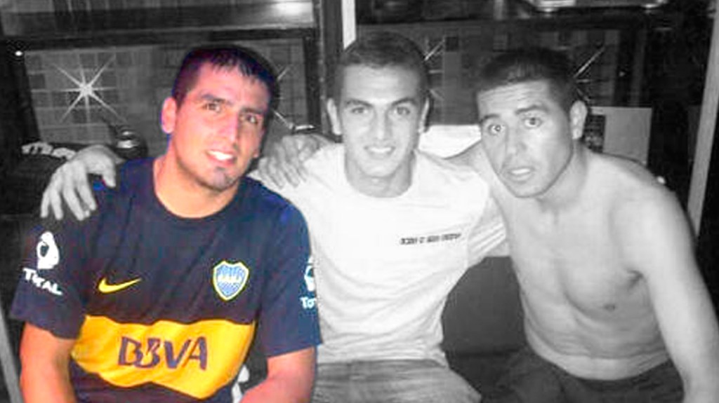 Lucas Viatri, con la camiseta de Boca