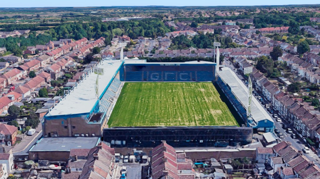 Priestfield, hogar del Gillingham desde 1893 / GOOGLE MAPS