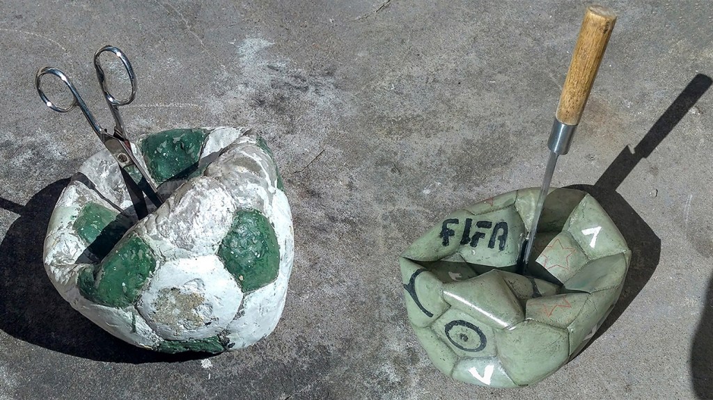 Balones pinchados, de Diego Figueroa / CEDIDA