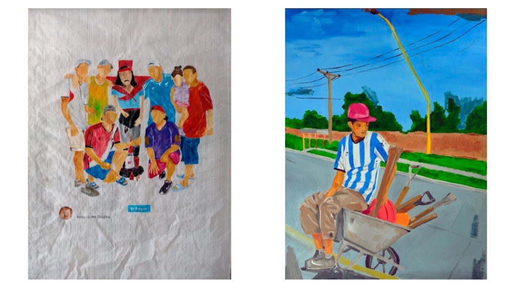 'Amigos del Goutho' y 'Se desmorona todo y yo reniego', de Malcon D’Stefano / CEDIDA