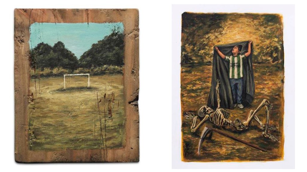 'Adónde fue a parar el viejo sueño' y' Robándole el juego a San La Muerte', de Emiliano Guerresi / CEDIDA