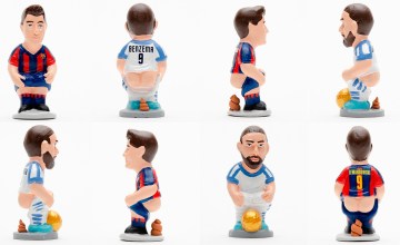 Caganer de Lewandowski y de Benzema / CAGANER.COM