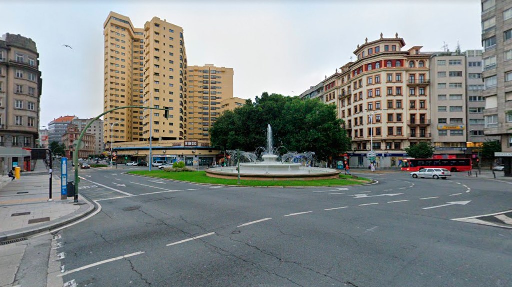 Deportivo - Fuente de Cuatro Caminos, A Coruña / GOOGLE STREET VIEW