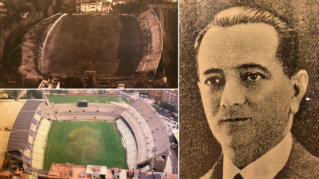 Sarrià en dos etapas y el expresidente Genaro de la Riva