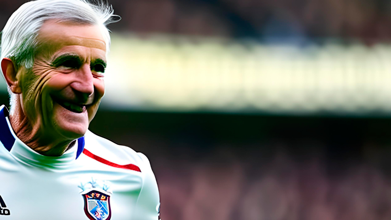 Futbolista con muchos años creado por inteligencia artificial / PdF