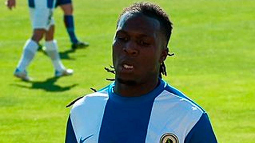 Royston Drenthe con la camiseta del Hércules / CARLOS RM