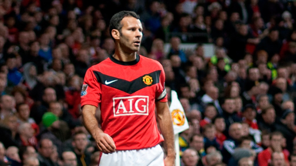Ryan Giggs en Old Trafford / GORDON FLOOD