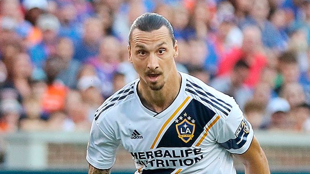 Zlatan Ibrahimovic en su etapa en LA Galaxy / JAMIE SMED