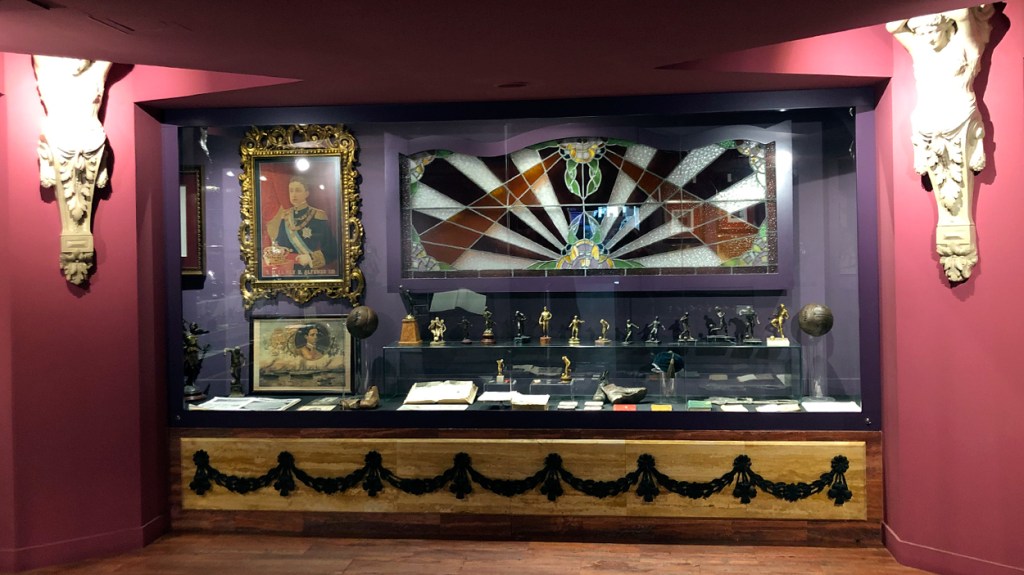 Habitación real en el Museo de la Real Federación Española de Fútbol / PdF