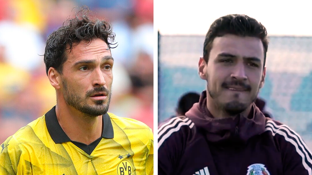 Matts Hummels y Oswaldo Alanís / SANDRO HALANK - FOTOMONTAJE DE PdF