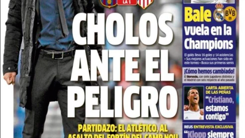 "Cholos ante el peligro" ('Marca', 2014)
