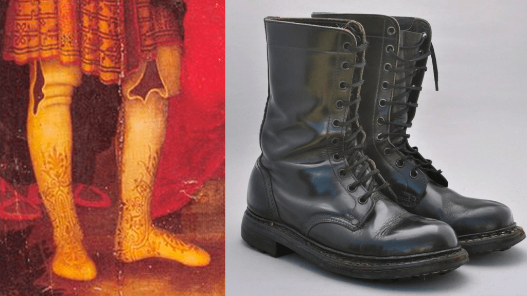 Borceguíes antiguos y modernos