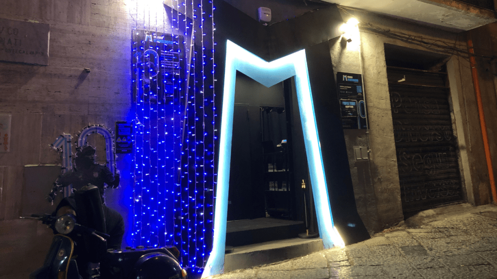 Entrada del Museo Maradona de Nápoles / GERARD MATEO