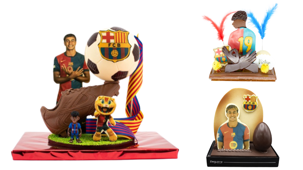 Lamine Yamal, la apuesta de Escribà, Zaguirre y Rachel's Cake para las monas de Pascua