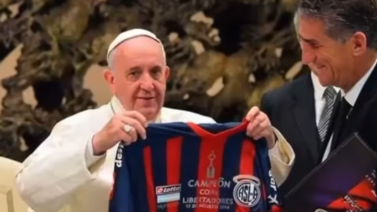 Francisco con la camiseta de San Lorenzo, 2014 / SAN LORENZO