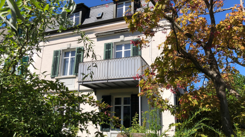 Parte posterior de la casa natal de Hans Gamper / Gerard Mateo