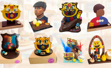 Monas de Pascua de Lamine Yamal y CAT