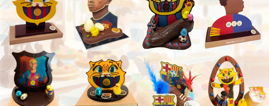 Monas de Pascua de Lamine Yamal y CAT